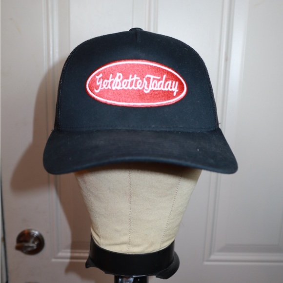 Source Unknown Other - Trucker Hat Cap Flat Bill Embroidered for Mens Hat Baseball Cap